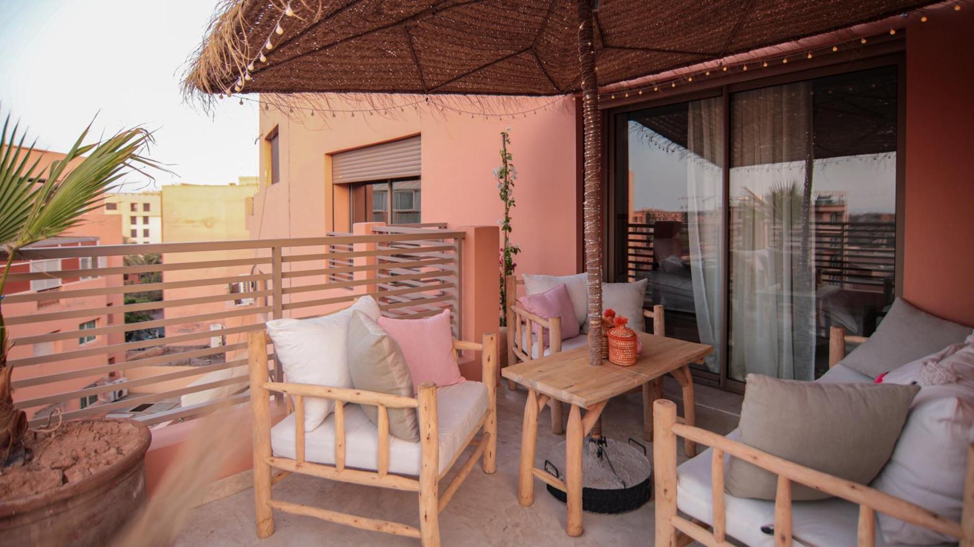 Piscine Chauffee - Sauna - Hammam - Appart Coeur De Gueliz Marrakesh Buitenkant foto
